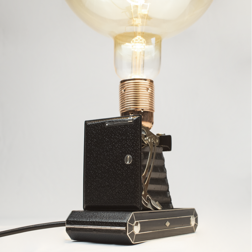 Basile Kodak - Lampe Vintage Atelier Monsieur Lumière - marketplace MyMarchy