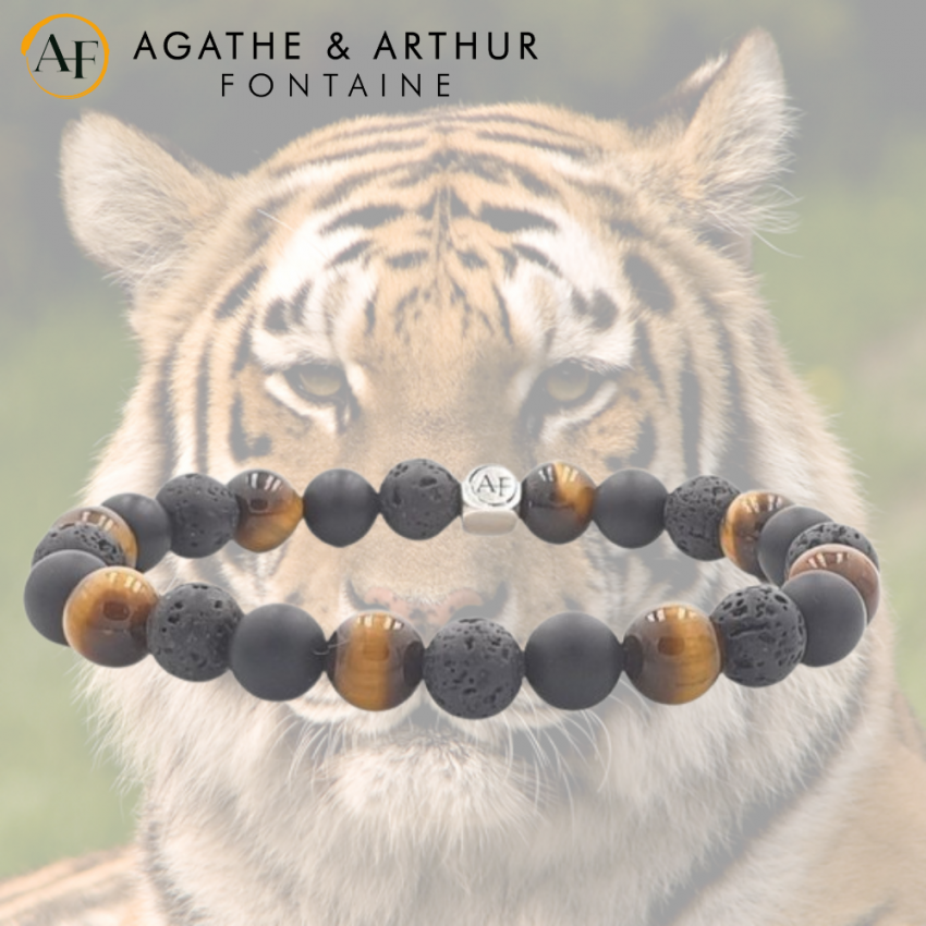 Bracelet Tiger Paw Agathe & Arthur Fontaine - marketplace MyMarchy
